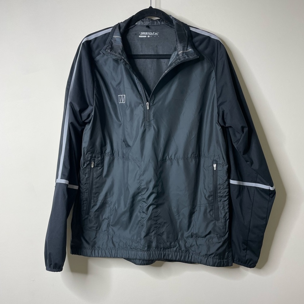 Nike Golf Black 1/2 Zip Pullover Medium